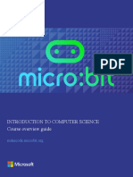 Course Overview Guide - Intro To CS MakeCode Microbit