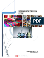RBC Handbook On HSN Code
