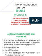 15ME82 Module 5 AM Automation