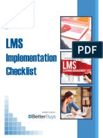 Implementation Checklist: Brought To You by