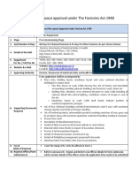 Labor Factory Plan Layout Approval Under Factories Act 1948