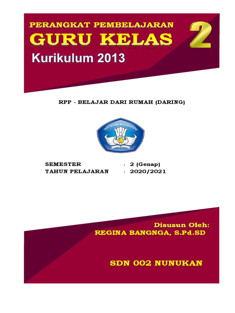 Cover RPP Daring Semester 2 | PDF