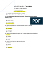 Module-1 Practice Questions