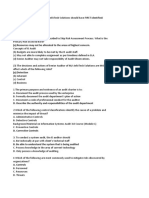 Audit Questions on Risk Assessment and Computer Assisted Audit Tools