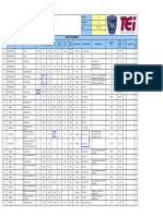 Bill of Materials: Notes: 1) - Impact Testing Is Required 2) - Insulation Cleats To Be Provided