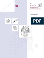 Parts Manual: H1 45 & 53 CC Closed Circuit Axial Piston Pumps