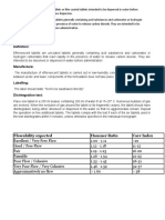 Dispersible Tablets Are Uncoated Tablets or Film