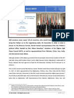 Issue Brief: The Moscow Format: Searching For Peace in Afghanistan - Yet Again