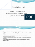 Ccs Cca Rules 1965