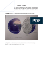 La Latitud y La Longitud