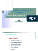 Data Collection Methods & Levels of Measurement