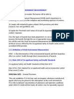 2.3 Workplace Environment Measurement: OSHS Rule 1071 - General Provisions