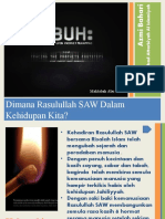 Dimana Rasulullah SAW Dalam Kehidupan Kita