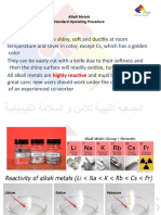 Shiny Soft Ductile: Highly Reactive