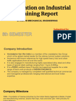 On Industrial Training Report (18!03!21)