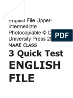 English File Upper-Intermediate Photocopiable © Oxford University Press 2014