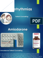 Amiodarone and Digoxin Counseling for Arrhythmias
