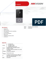 DS-KV6113-WPE1 Video Intercom Villa Door Station: Key Feature