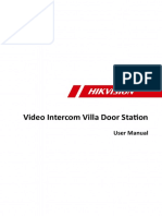 Manual de Utilizare Videointerfon de Exterior WiFi Hikvision DS-KV6113-WPE1 WIFI 1 Familie Aparent 2 MP IR 3 M