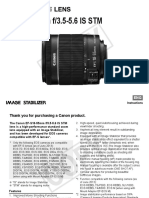 01canon - Ef-s18-55 is Stm - Instructions