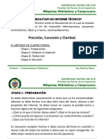 Como Redactar Un Informe Tecnico