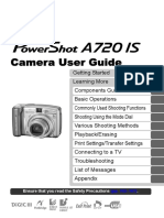 01CANON PowerShot A720 is - User Guide
