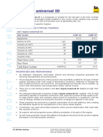 Characteristics (Typical Figures) Eni I-Sigma Universal ID SAE Grade 15W-40 20W-50