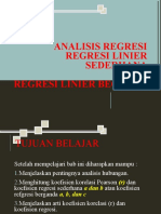 Pert-8 Analisis Regresi Linier