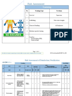 Risk Assessment For Disinfection - Sterilization