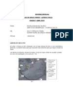 Informe Areas Verdes Marzo-Abril 2019