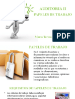 Papeles de Trabajo - Auditoria Ii