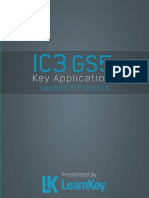 IC3 GS5 Key Applications Projects Lesson 05