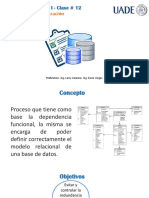 Base de Datos I Clase 12