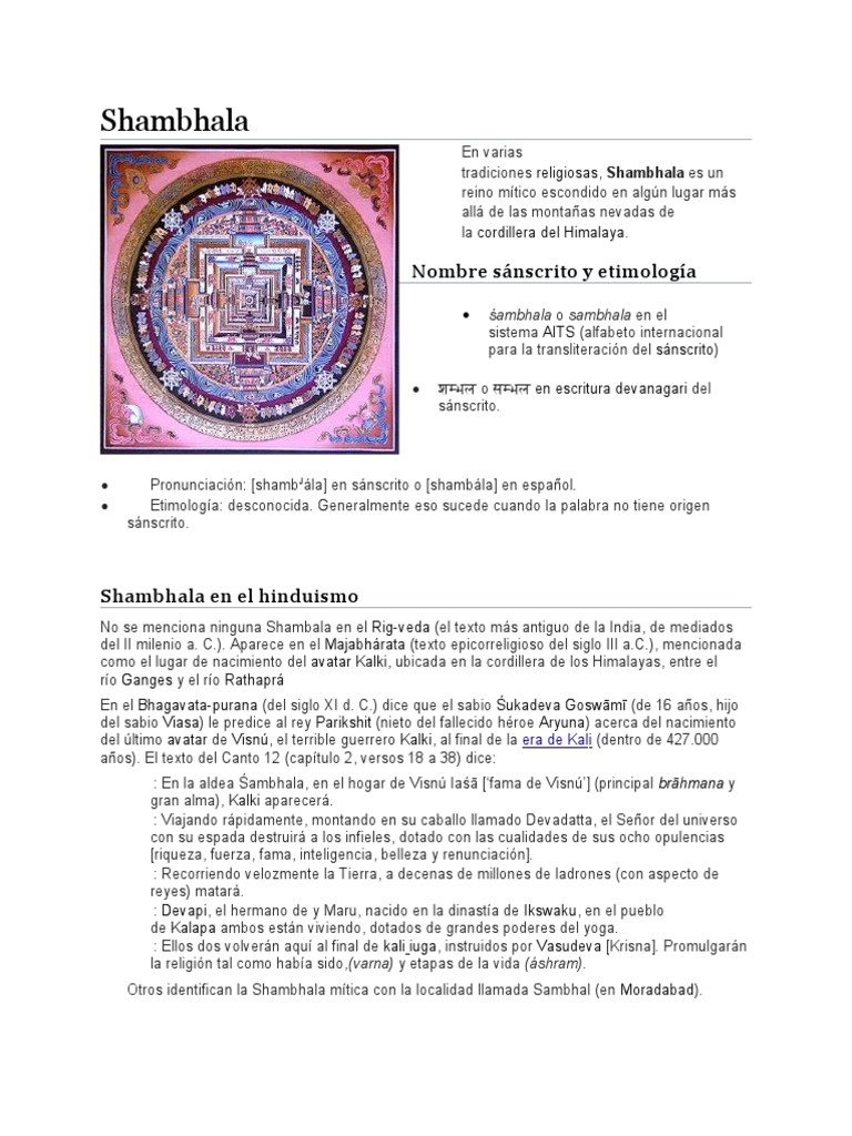 Shambhala Pdf Religiones Indias Mitología Hindú