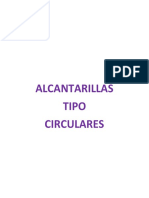 Alcantarillas Tipo Circulares