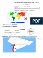 Prueba de Los Continentes