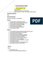 Acta de Entrega de Cargo-Administrador