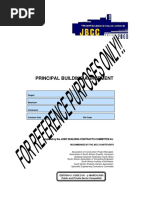 Principal Building Agreement - MCH 2005