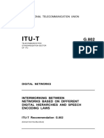International Telecommunication Union: Recommendation