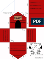 Snoopy Dog House