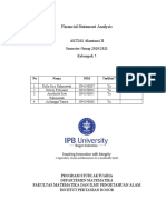 Financial Statement Analysis - Kelompok 5