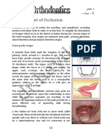 Development of Occlusion: Gum Pads Stage
