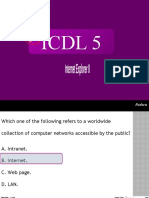 ICDL5 Internet 8 & Outlook 2010