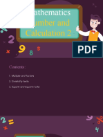 Math Number and Calculation 2