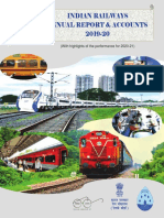 Indian Railways Annual Report Accounts 2019 20 English