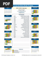 2021-2022 CWSP Calendar