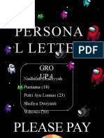 04 Personal Letter