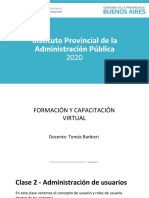 Clase 2 - Administración de usuarios