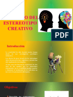 El Efecto Del Estereotipo Creativo