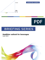 Healthier outlook for beverages market trends